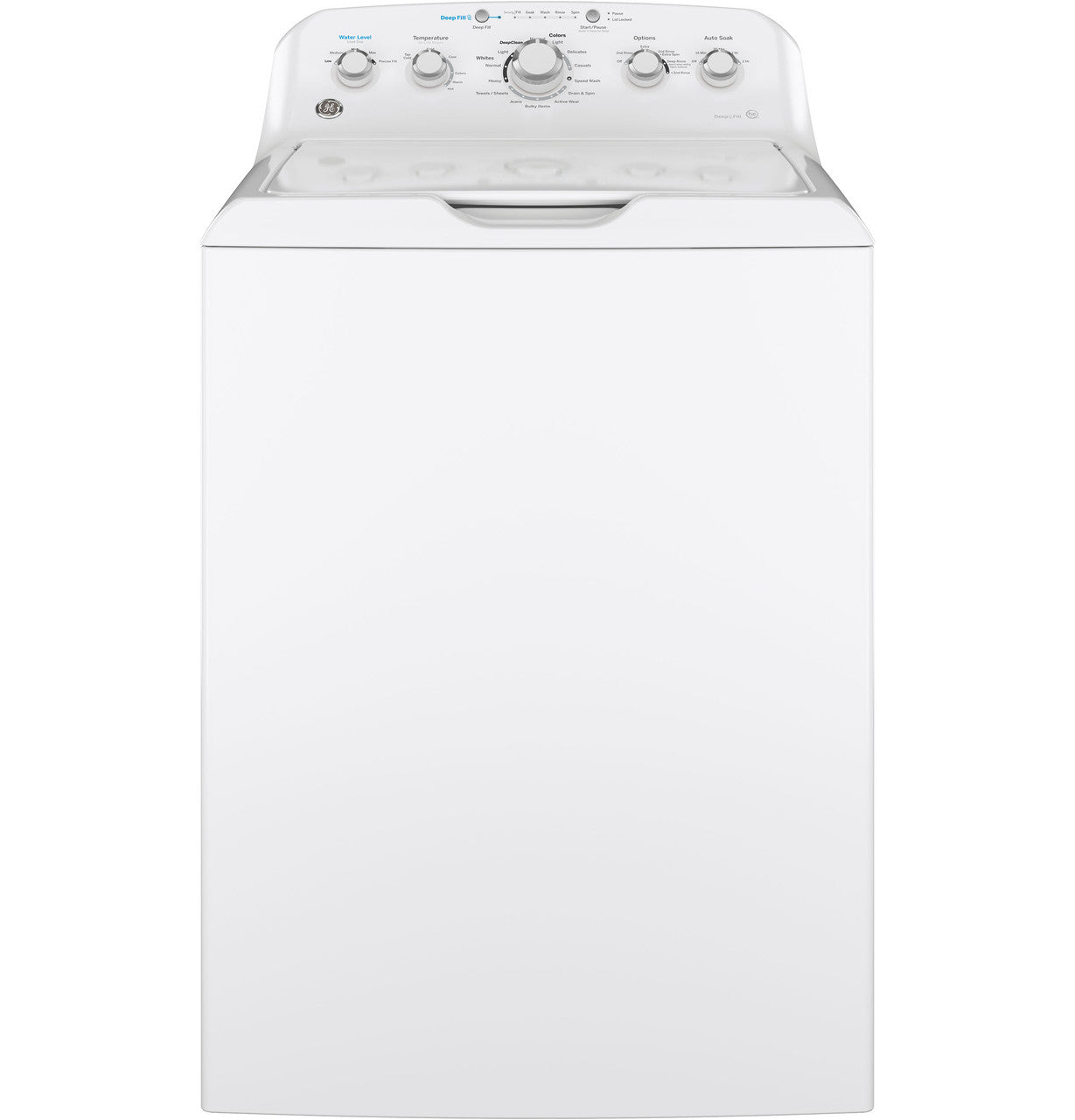 GE 4.5 cu ft Top-Load Washer (GTW465ASNWW)